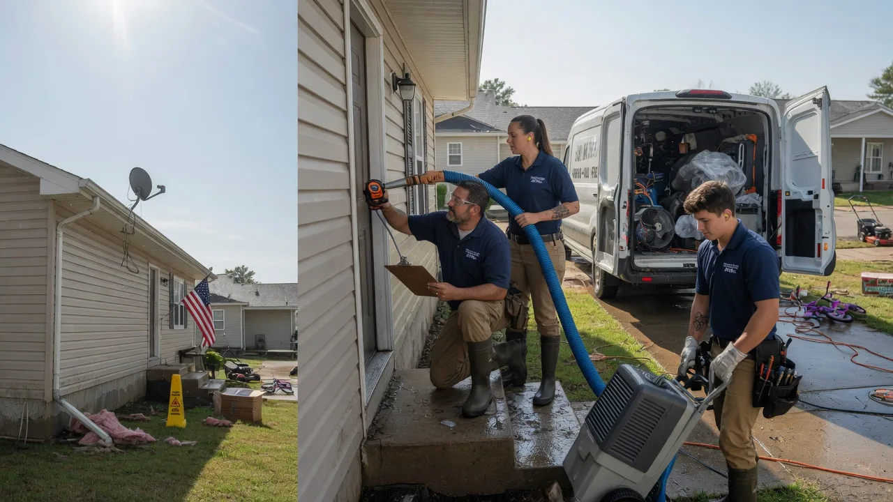 Ceiling Water Damage Restoration in Bloomville, OH near me